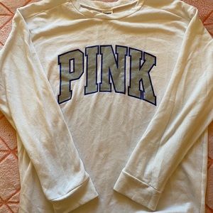 VS pink crewneck
